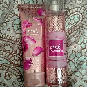 Bath and body works pink cashmere